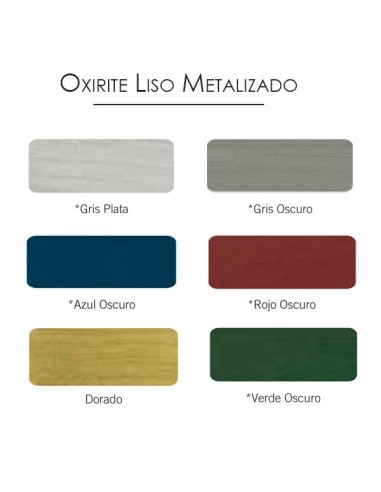OXIRITE 31601 METALIZADO GRIS PLATA...