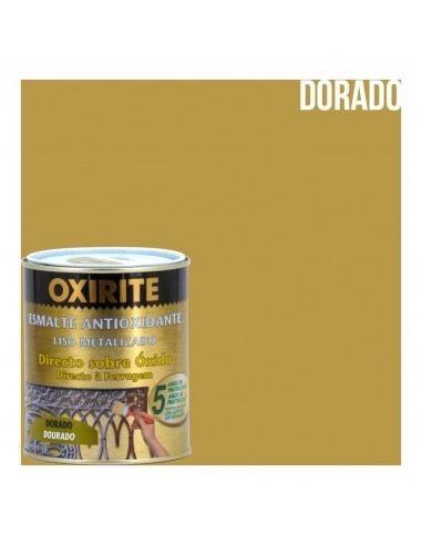 OXIRITE 31603 METALIZADO DORADO 750 ML