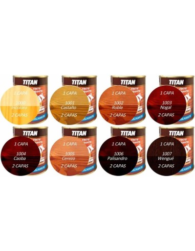 BARNIZ COLOR BRILLANTE TITAN 1004...