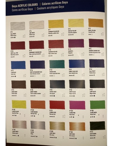 ACRILICO GOYA ESTUDIO 125 ml. Nº 88...