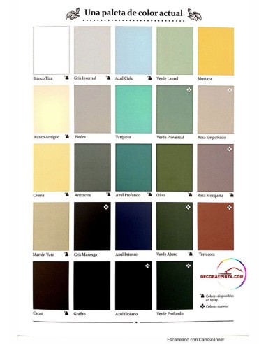 CHALKY FINISH RUST-OLEUM VERDE...