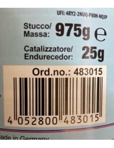 MASILLA POLIESTER 975grs... 2