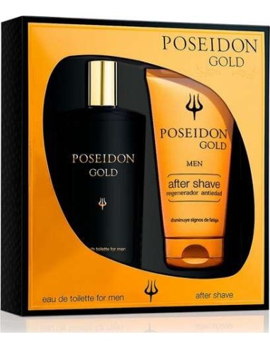 POSEIDON GOLD HOMBRE 150 ML ESTUCHE