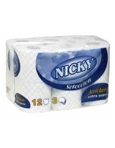 NICKY HIGIENICO 12R.AZUL...