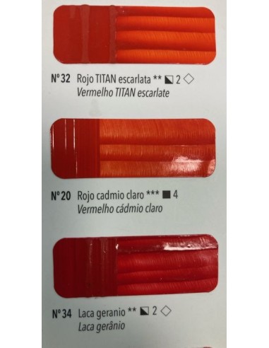 OLEO Nº 32 SERIE 2 20ml TITAN   ROJO...