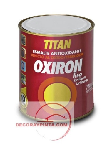 OXIRON LISO BRILLANTE GRIS METALIZADO...