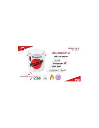 ESMALTE ECOLOGICO S516 TITANLUX ECO...