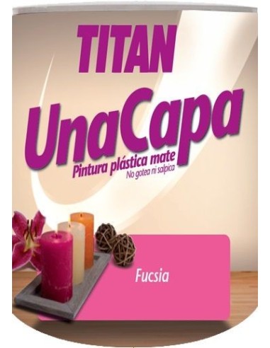 UNA CAPA TITAN 750ML 6306 FUCSIA