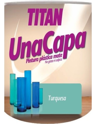 UNA CAPA TITAN 750ml 6308 TURQUESA