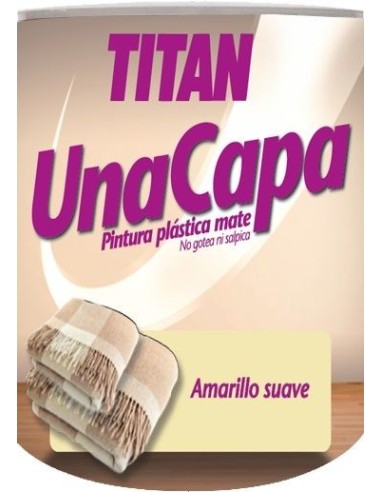 UNA CAPA TITAN 750ML 6321 AMARILLO SUAVE